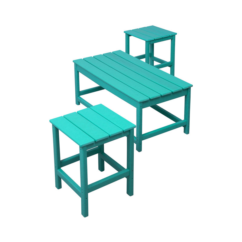 Table d'appoint et table basse Alger, Turquoise