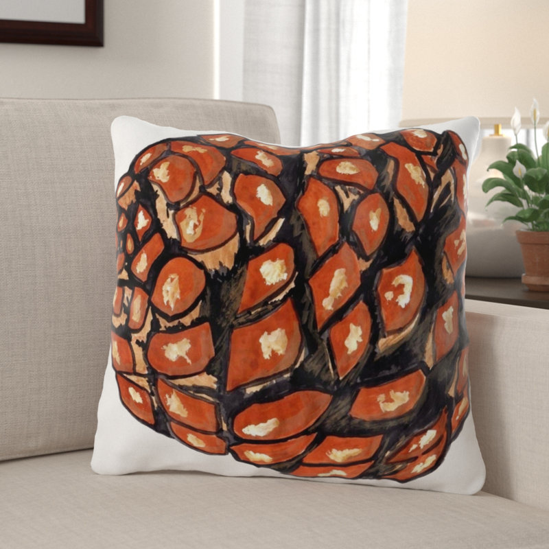 Housse de coussin d'extérieur carré Selena, Microsuède, Intérieur