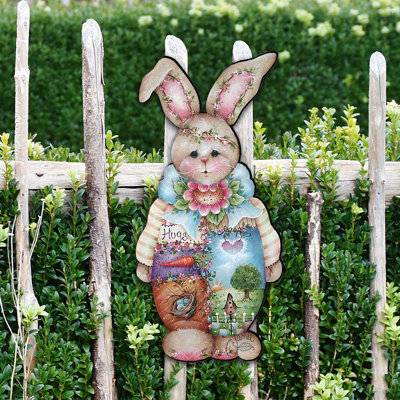 Wood Easter Decoration