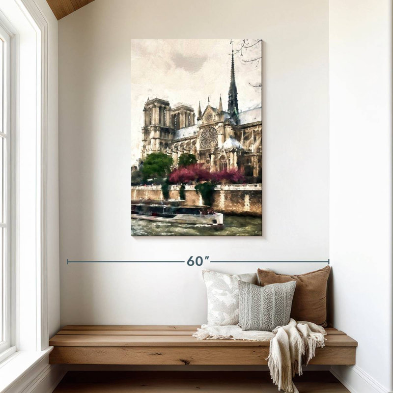 Rivière Hannes Notre Dame, H 45 po x l 30 po