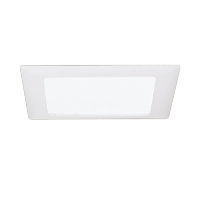 Halo 8'' White Shower Recessed Trim