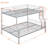 Full Xl Over Queen Metal Bunk Bed-2071824766