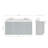 Abell 72.25'' Bathroom Vanity with Carrara Quartz Top-94003704