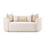 Ariana 83'' Velvet Round Arm Loveseat-665217096-651366591