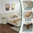 Upholstered Platform Bed With Oversized Headboard, Covered in Premium Velvet Fabric-538492347-538492325