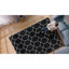 Tapis tissé à motif géométrique Averie-378238351