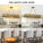 8-Light Linear Crystal Chandelier, 31" Wide, 3-Color Switchable Via Wall Switch, Adjustable 18"-54" Drop For Sloped Ceilings-1928442218