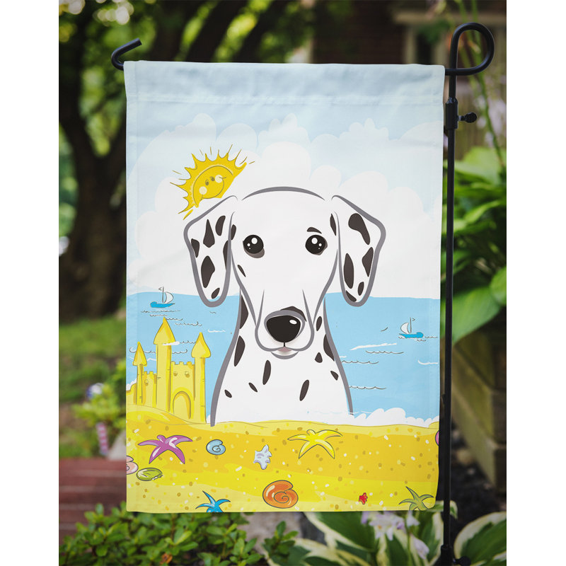 Drapeau de jardin à 2 côtés summer beach, Dalmatien