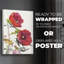 Hibiscus Glow I - impression sur toile seulement - non encadrée-1473628382