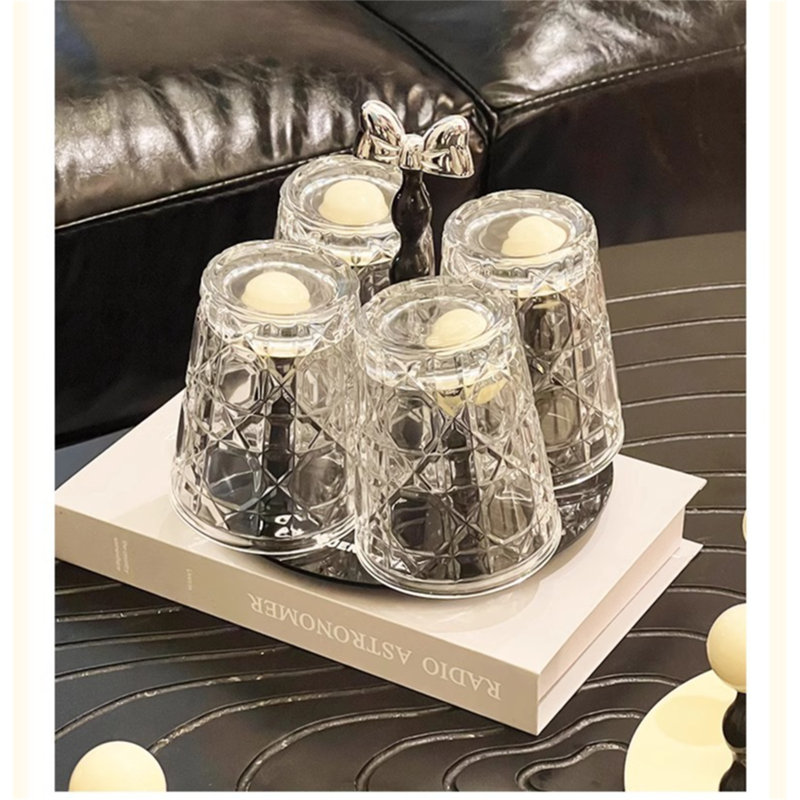 Support de rangement pour tasses, Noir