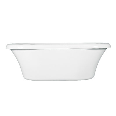MTI Solutions Freestanding Soaker Tub - Matte .5