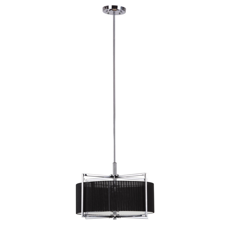 lustree tambour 3 lumières unique  Tellier, White