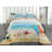 Seashells Coastal Coverlet