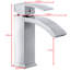 Jeff Single Lever Waterfall Tap with Waste