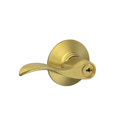 Accent Lever Keyed Entry Lock