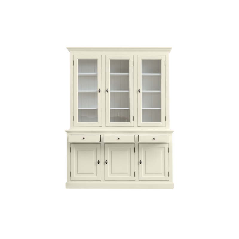 Torrens Display Cabinet, Cream/White