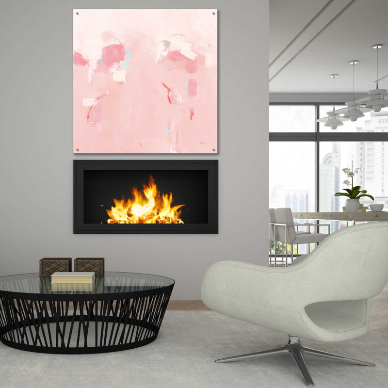«Splash Pink» par Phyllis Adams, H 36 po x l 36 po x P 0,2 po