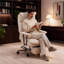 Chaise de bureau rembourrée avec support lombaire-625442592