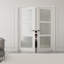 Porte intérieure double en verre massif givré 3-Lite-102095749-108941012