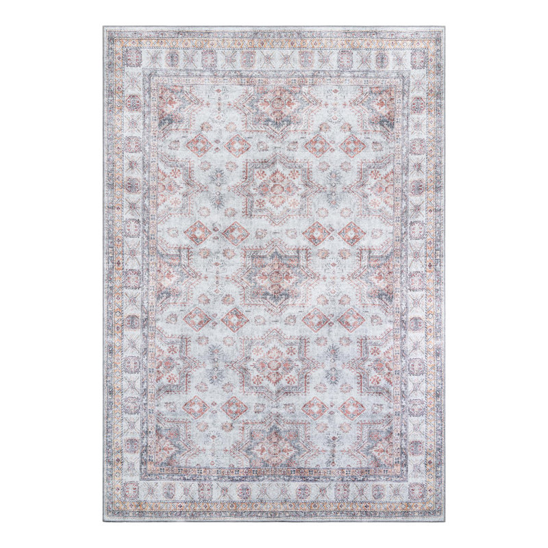 Macchione Performance Chenille Floral Indoor Rug, Rectangle 8'4" x 12'