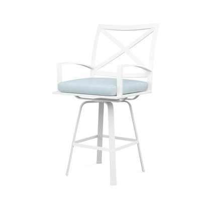 Tabouret de bar Bristol avec coussin Bristol