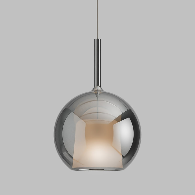 GLO 1 - Light Pendant, White, Silver