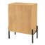 Ancle 58cm W Steel Bedside Table
