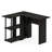 41.14'' W L-Shaped Computer Desk with Bookshelf-699126449
