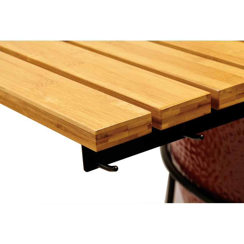 24" BigJoe Charcoal Grill with Side Shelves, Red