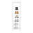 8 Tiers Tall Rectangular Acrylic Floorstanding Shoe Rack Shoe Storage Shelf For Entryway Clear-20439784