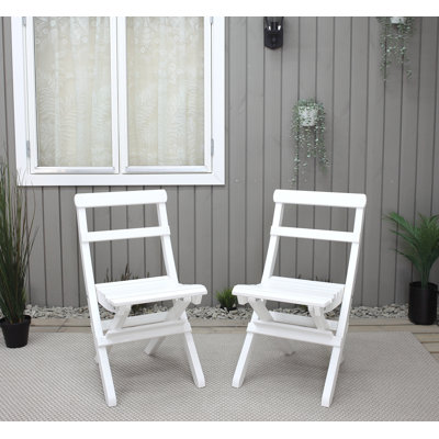 Foldable Outdoor Patio Dining Side Chair