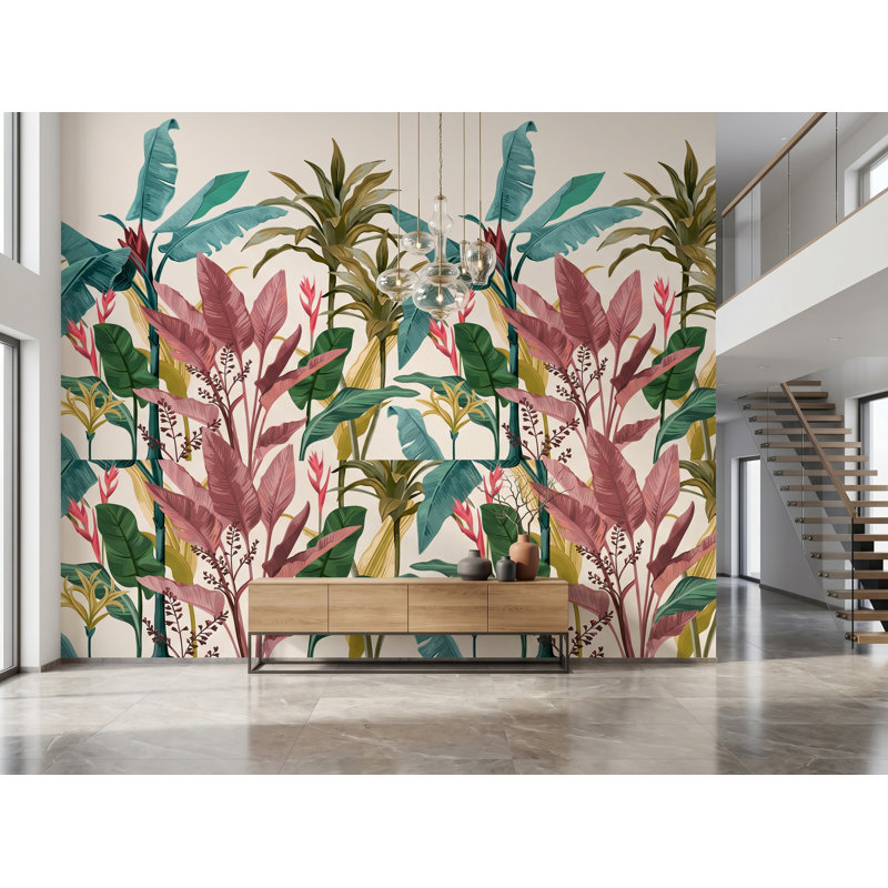 Murale Kapelle, l 100 po x H 100 po, peler et coller en vinyle, 100"W x 100"H, Vinyle peler et coller