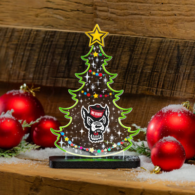 Décoration pour arbre de Noël à DEL North Carolina State University