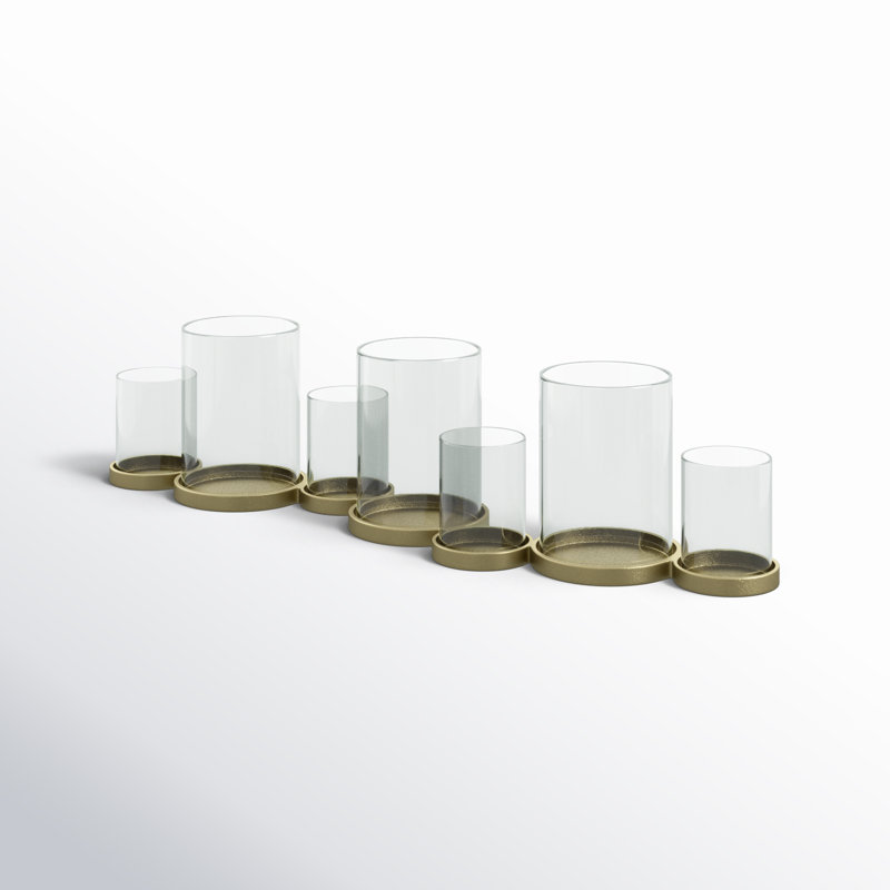Cristelle 5.5'' H Metal Tabletop Candelabra