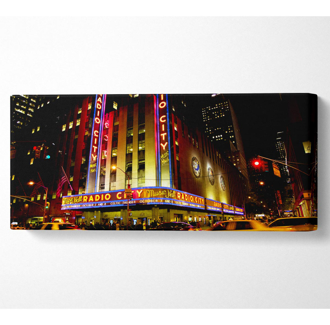 Nyc Radio City Music Hall - Kunstdrucke auf Leinwand