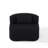 34 inch Upholstered Fabric Armchair, Barrel Chair-1124150356