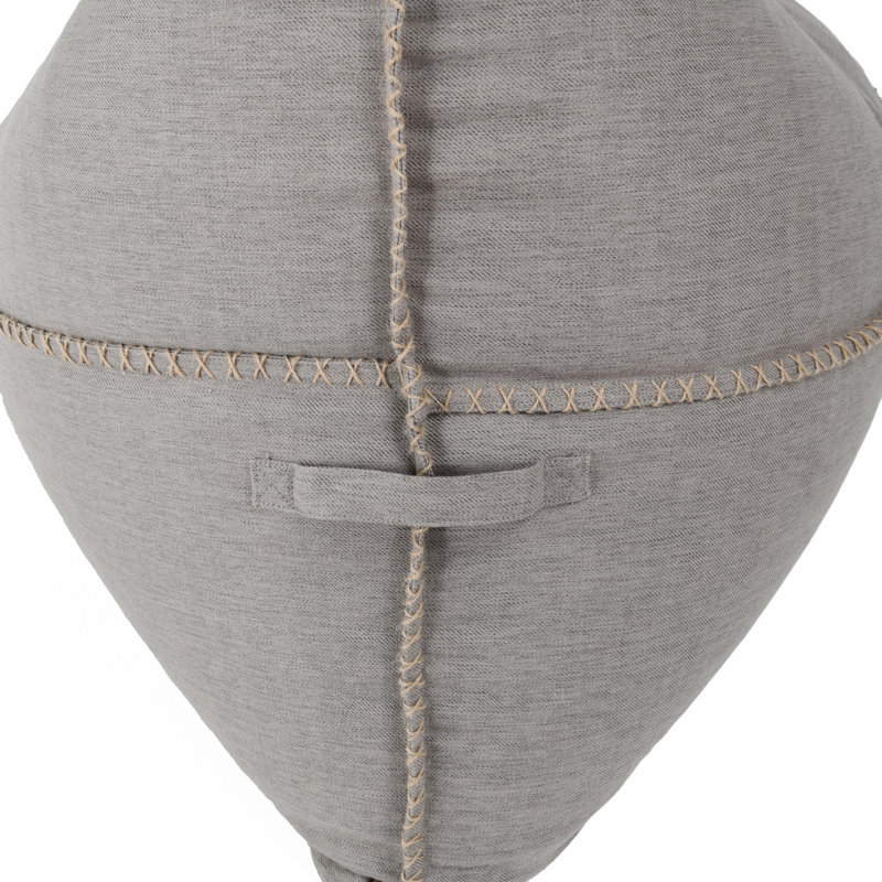 Belle Teardrop Lounge Chair Taupe