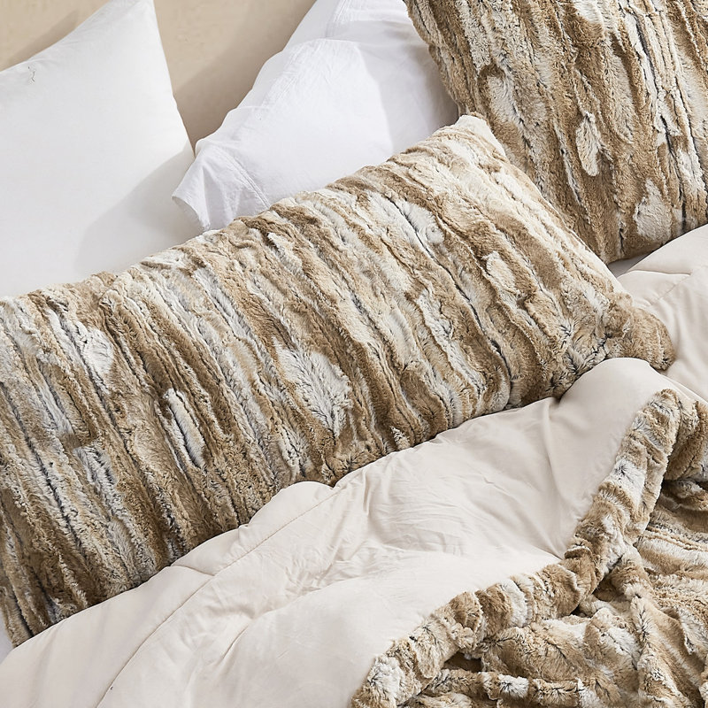 Coma Inducer Snowy Terrain Neutral Pillow Sham, King