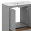 36" Bathroom Vanity With Ceramic Sink, Bathroom Storage Cabinet With Drawers-306398791