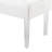 Audrey 35" Backless Glam Upholstered Bench with Acrylic Legs-1450495478