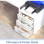 Bureau d'ordinateur l 66,69 po Berrian-956920034