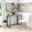 Bureau pliant peu encombrant - gris-1391173677