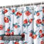 Motif floral rose avec 12 crochets-1361052239