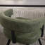 Chaise de salle à manger rembourrée en similicuir en polyuréthane-772850496
