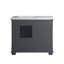 Meuble-lavabo simple 42 po avec plateau en marbre Rea de Rea-1313617165