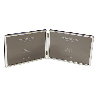 4X6 Dbl-L Fine Silver Frame