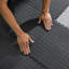 Carrelage utilitaire noir 18 po x 18 po Tierra Verde