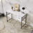 Small Computer Desk with Drawer Home Office Desks for Small Spaces, 39.4 Inch Writing Desk Work Desk PC Table Study Desk, Modern Simple Style Laptop Desk for Bedroom-31850992
