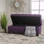 Banc de rangement rembourré en polyester Twania-234250209