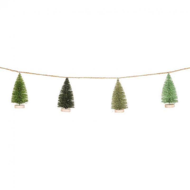 Guirlande Mini Brush Trees